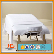 Wholesale White Microfiber Soft Spa And Massage Bed Sheets